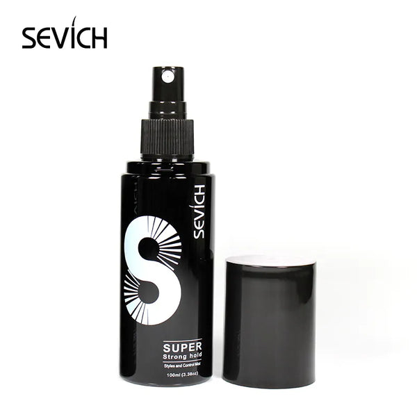 Sevich Hair Hold Spray Water Applicator for Styling Working Hair Building Fibers Hairdresser Water Hair Fixing Spray 100ML