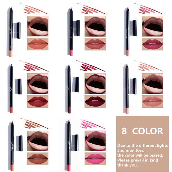 AIGMC new makeup tip red pen waterproof hold long lip line velvet red cosmetics cross-border explosion ZopiStyle