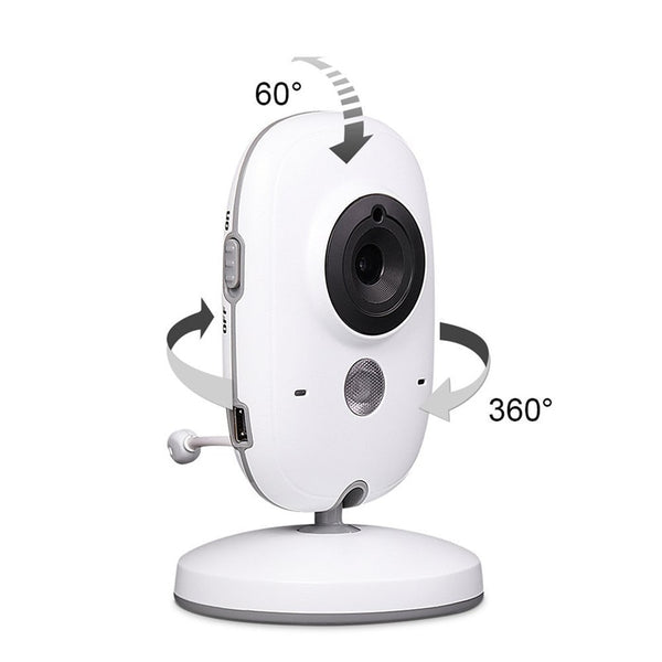 VB603 2.4G Wireless Video Baby Monitor with 3.2 Inches LCD 2 Way Audio Talk Night Vision Surveillance Security Camera Babysitter ZopiStyle