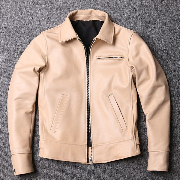 Free shipping.2021 Brand new genuine leather Jacket,Classic casual mens Leather coat,quality Rider cowhide outwear.WholeSales ZopiStyle