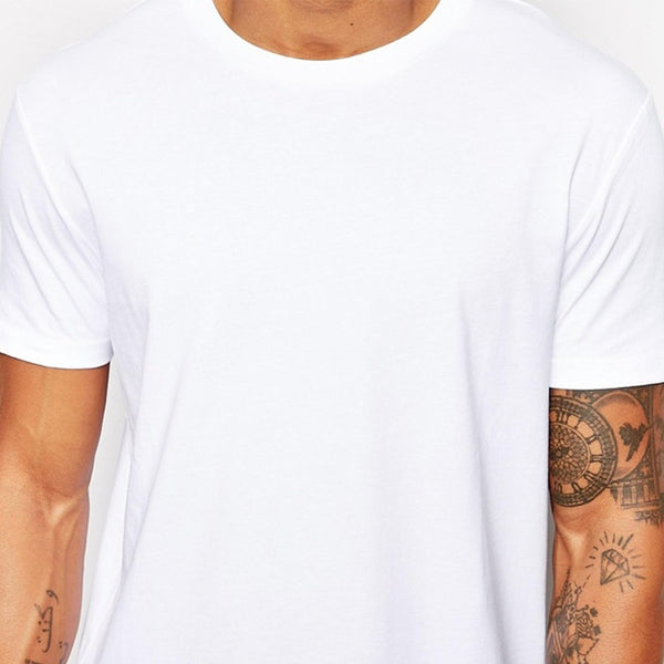 2022 Brand New Clothing Mens Black Mens Long T shirt Tops Hip Hop Man T-shirt Short Sleeve Casual Men Tee shirts For Male ZopiStyle