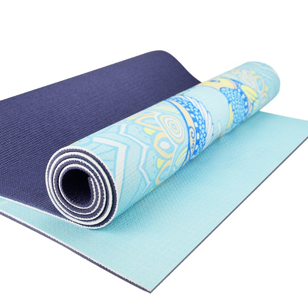 173*61cm Fitness Yoga Mat Pad 6mm PVC Beginner Dance Esterilla Yoga Pilates Exercise Mat Yoga Bag ZopiStyle