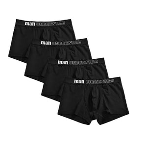 Men Underwear Boxer Cotton Man Short Breathable Solid Mens Flexible Shorts Boxers Male Underpants ZopiStyle