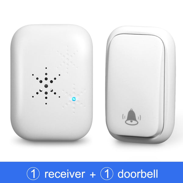 Awapow Self Powered Waterproof Wireless Doorbell Smart Home Without Battery Doorbell With Ringtone 150M Remote Receiver Bell ZopiStyle