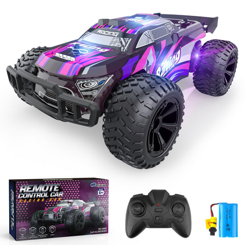 Remote Control Car Off Road Kid&#39;s Toy High Speed Racing Car Circuit Rechargeable RC Crawler Cars Radio Controlled Games for Boys ZopiStyle