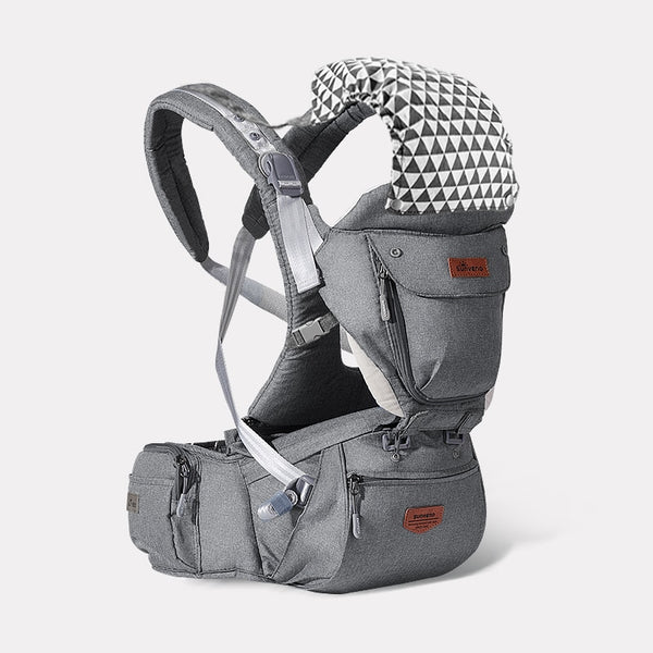 Sunveno Ergonomic Baby Carrier Baby Kangaroo Child Hip Seat Tool Baby Holder Sling Wrap Backpacks Baby Travel Activity Gear ZopiStyle