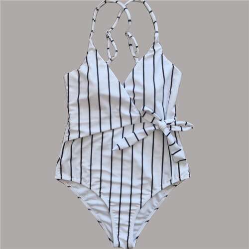 2023 Backless One Piece Swimsuit S-XXL Plus Size Swimwear Women Monokini Badpak Maio Biquini Mujer Trikini Maillot Femme Bikini
