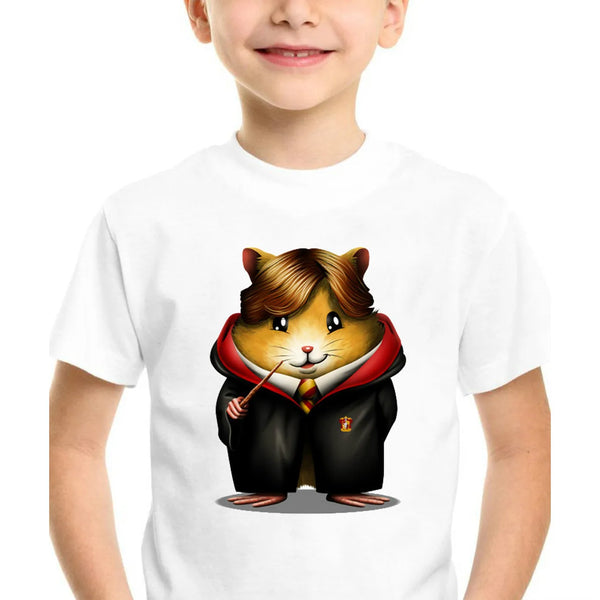2 To 12 Years Toddler Boys T Shirt Harry Owl Animal Children Kids Shorts Baby Boys Girls Tops Tees T Shirt