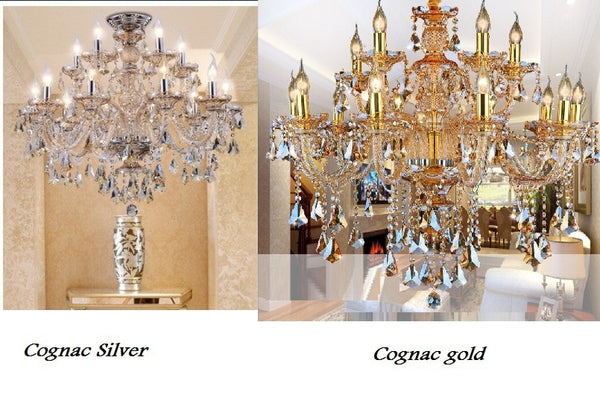 Modern Crystal Chandelier Living Room lustres de cristal Decoration Tiffany Pendants and Chandeliers Home Lighting Indoor Lamp