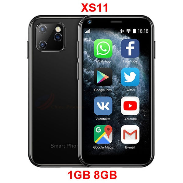 SOYES XS11 XS13 Series Mini Android Smartphone HD Screen Dual SIM TF Card Slot 5MP Camera Google Play Store Small Mobile Phone