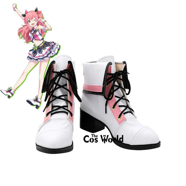 Project Sekai Colorful Stage Feat Momoi Airi Hanasato Minori Kiritani Haruka Hinomori Shizuku Customize Anime Cosplay Shoes