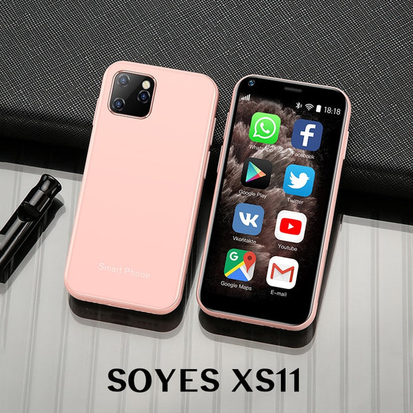 SOYES XS11 XS13 Series Mini Android Smartphone HD Screen Dual SIM TF Card Slot 5MP Camera Google Play Store Small Mobile Phone