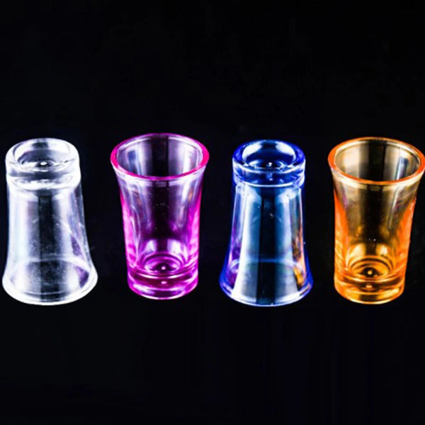 Family New Practical 0.5 ounce heavy duty shot machine made lead free liquor Party Drinking Wine Glasses for drinking 4Pcs
