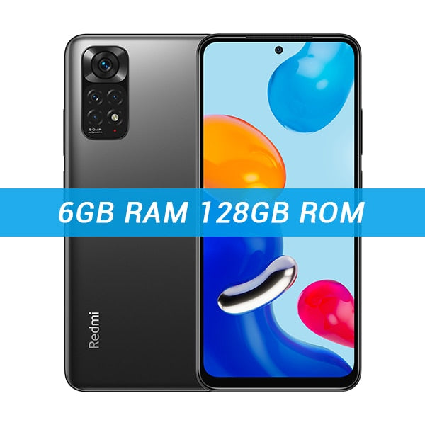 Global Version Xiaomi Redmi Note 11 64GB / 128GB Smartphone Snapdragon 680 90Hz AMOLED DotDisplay 50MP Quad Camera 33W 5000mAh