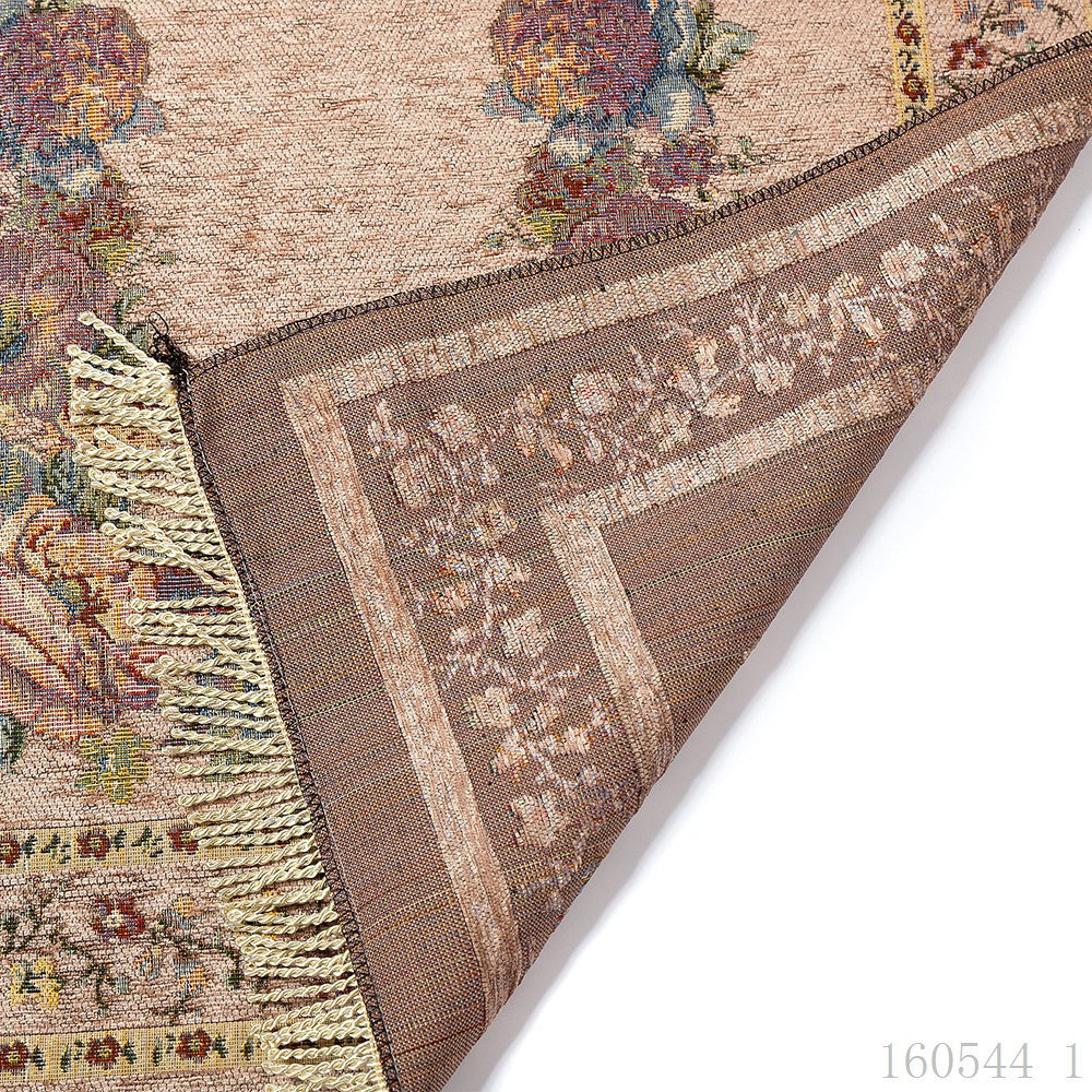 Islamic Pilgrimage Blanket Muslim Prayer Mat Lightweight Thin Carpet Islam Eid Ramadan Gift Dark brown_70cm*110cm ZopiStyle