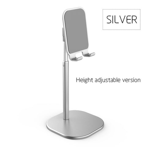 Adjustable Desktop Stand Desk Holder Mount Cradle for Cell Phone Tablet Switch Silver ZopiStyle