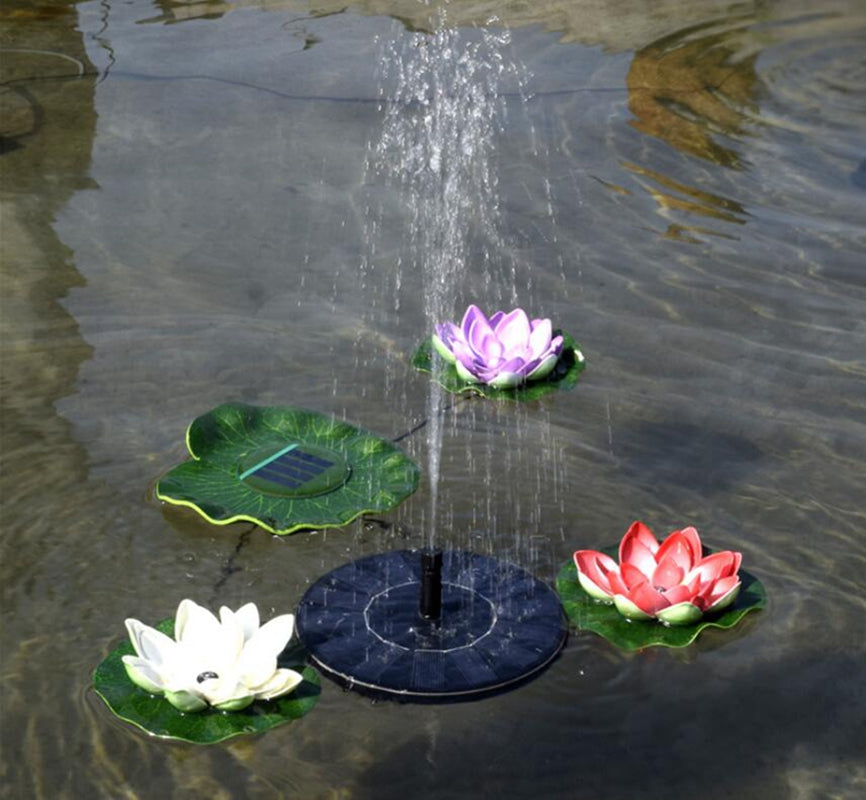 Mini Solar Floating Water Fountain ZopiStyle
