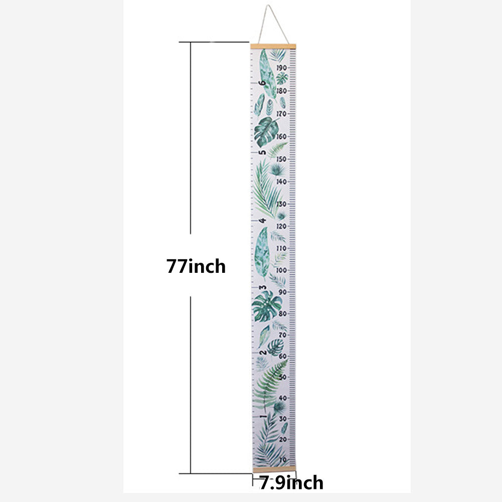 Baby Growth Chart Handing Ruler Wall Decor for Kids Removable Growth Height Chart Excavator_20*200 ZopiStyle
