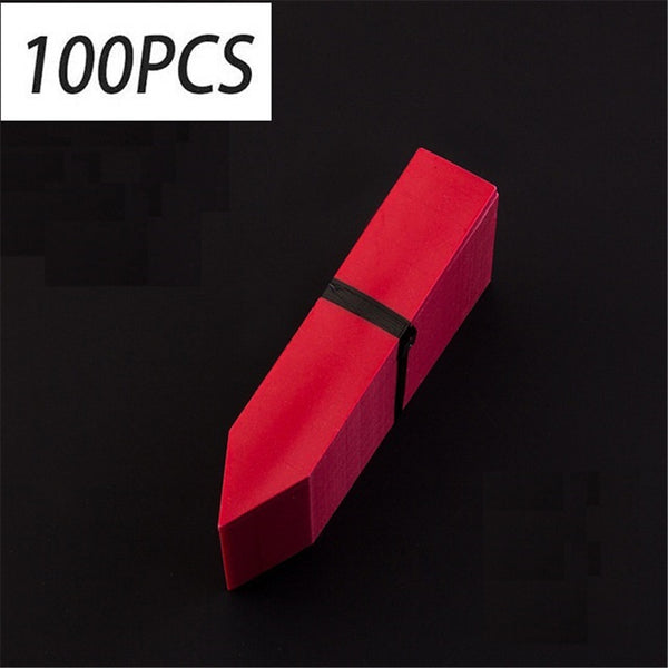 100pcs Plant  Tag Garden Label Plastic Hanging Waterproof Tagging Nursery Pot Marker red ZopiStyle