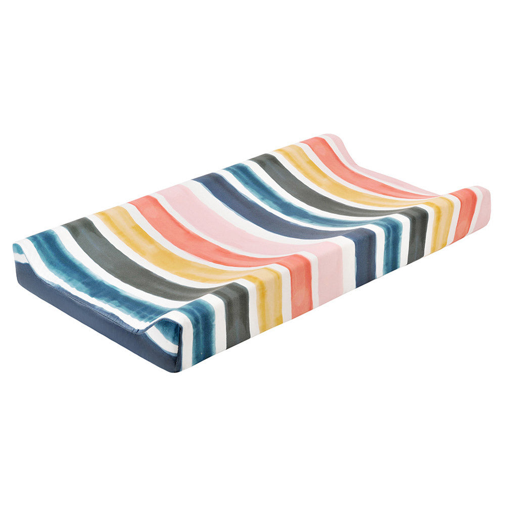 Removable Washable Changing Pad Cover for Baby Care Table Printing Cover thick strips ZopiStyle