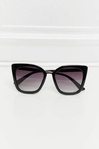 Cat Eye Full Rim Polycarbonate Sunglasses Trendsi