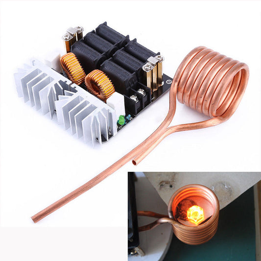 1000W ZVS Low Voltage Induction Heating Board Module Flyback Driver Heater DIY ZVS high frequency induction heating machine ZopiStyle