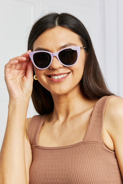 Cat-Eye Acetate Frame Sunglasses Trendsi