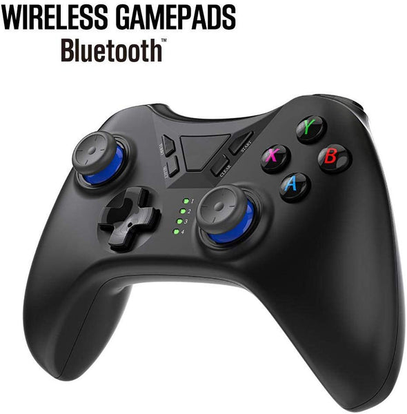 TSW05 Wireless Gamepad Compatible for Switch PS4 PS3 PC Android TV Box Bluetooth Connection Ergonomic Design Pressure Sensitive Buttons black ZopiStyle