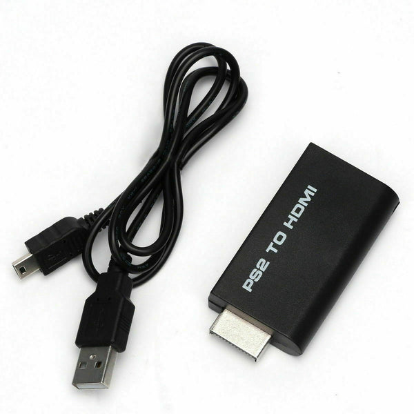 For Sony  2 PS2 to HDMI Converter Adapter Adaptor Cable HD black ZopiStyle
