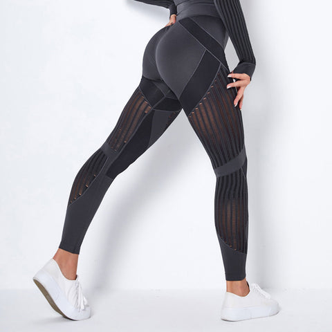 FITTOO Seamless Leggings for Fitness Hollow Out High Waist Workout Gym Sport Leggings Women Push up Leggins Female Pants ZopiStyle