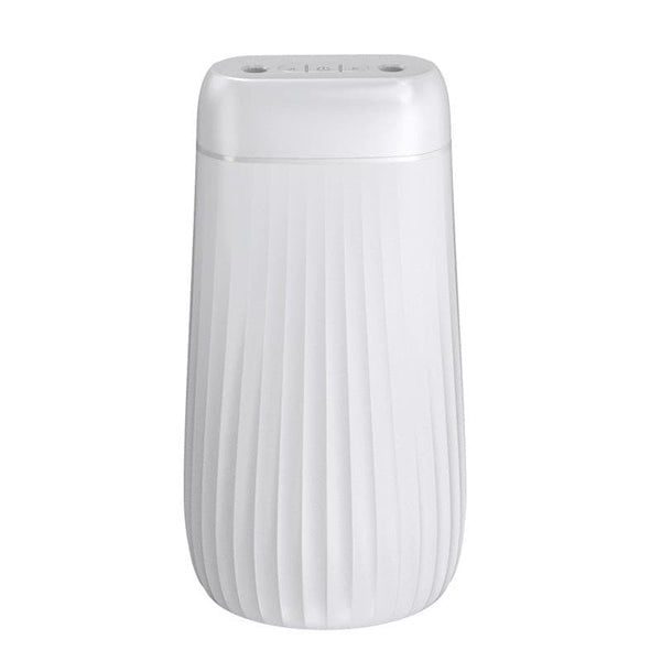 1000ml Mist Humidifier Double Nozzle Silence Home Air Diffuser with Light white ZopiStyle