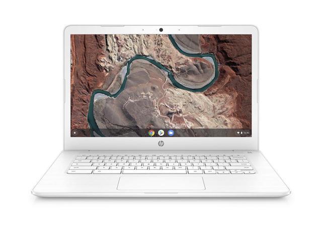 HP 14" FHD (1920 x 1080) Chromebook with 180-Degree Hinge (AMD A4-9120 Processor 2.20 GHz, 4 GB Memory, 32 GB eMMC SSD, Chrome OS, Snow White) MerchMixer