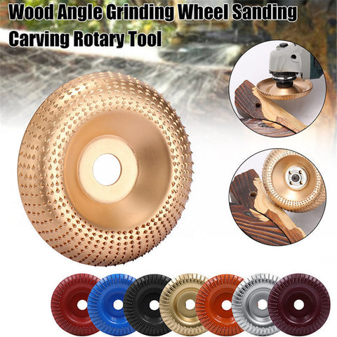 4-inch Angle  Grinder Woodworking Sanding Plastic Thorn Disk For Polishing 16 holes 100mm random color ZopiStyle