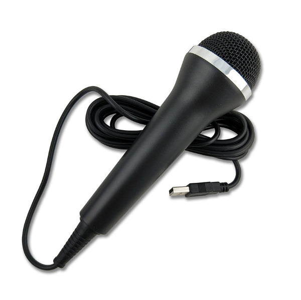 PS4PS3WII Wired Microphone with USB Port for PC/PS2 for XBOXONE/360 black ZopiStyle