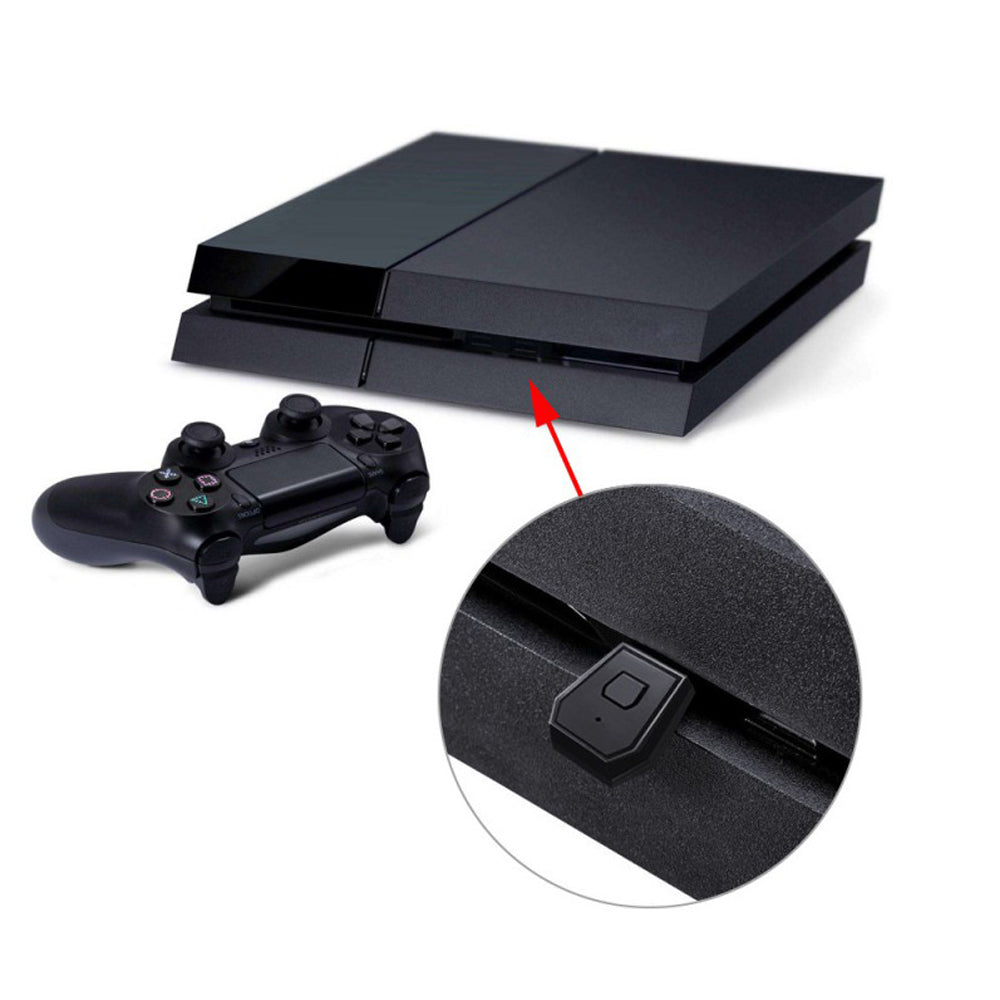 Mini USB Bluetooth Adapter 4.0 Adapter Dongle Receiver For PS4 Controller black ZopiStyle