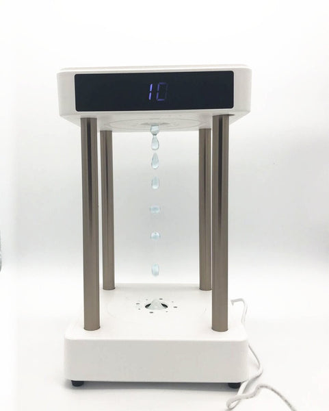 Anti Gravity Levitating Water Drops Time Hourglass Water Fountain Lamp ZopiStyle