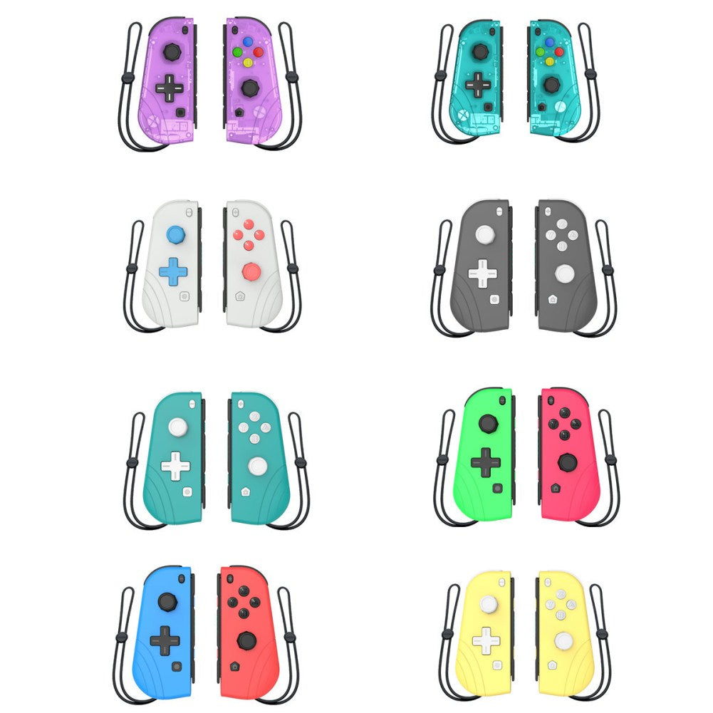 Switch Joy Con Wireless Gaming NS (L/R) Controllers Bluetooth Gamepad Green and pink ZopiStyle