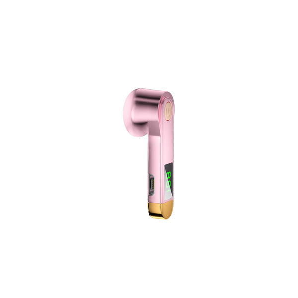 H01 Bluetooth-compatible  5.0  Earphones Low-latency Noise Cancelling Wireless Tws Led Digital Display Sports In-ear Headset H01 pink ZopiStyle