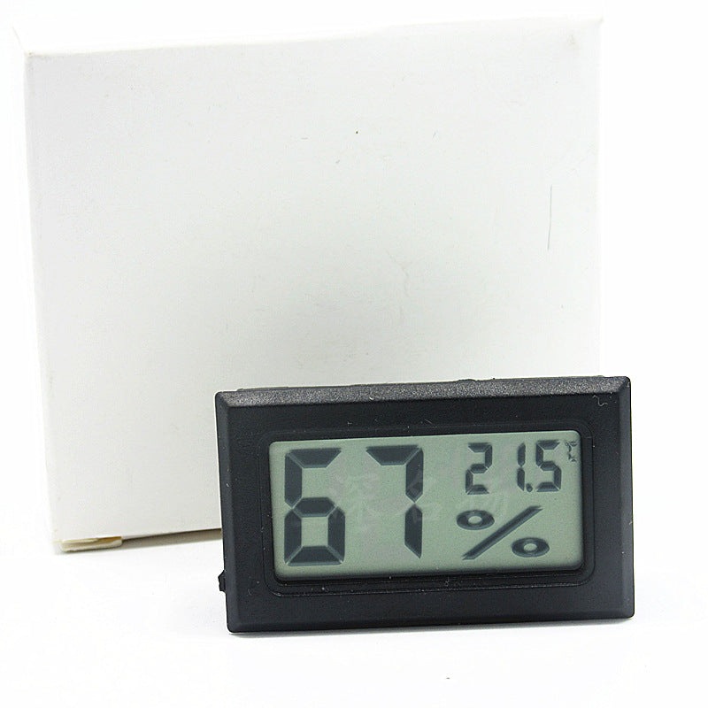 Mini LCD Digital Thermometer Hygrometer Indoor Portable Temperature Sensor Humidity Instruments black ZopiStyle