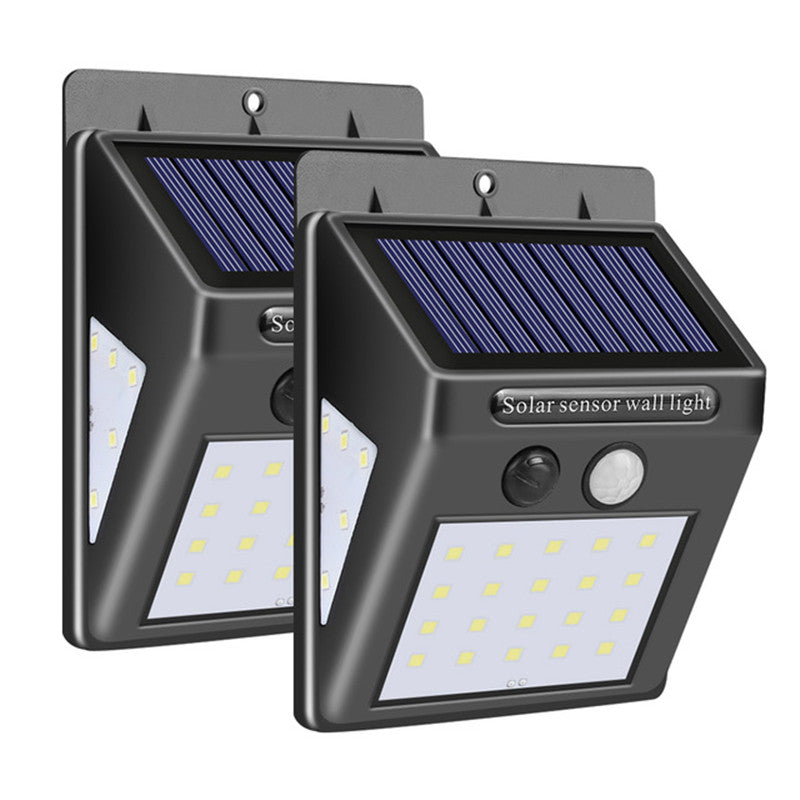 30LEDs Solar Lamp Motion Sensor Wall Light IP65 Waterproof Emergency for Garden  Outdoor Lighting 2PCS ZopiStyle