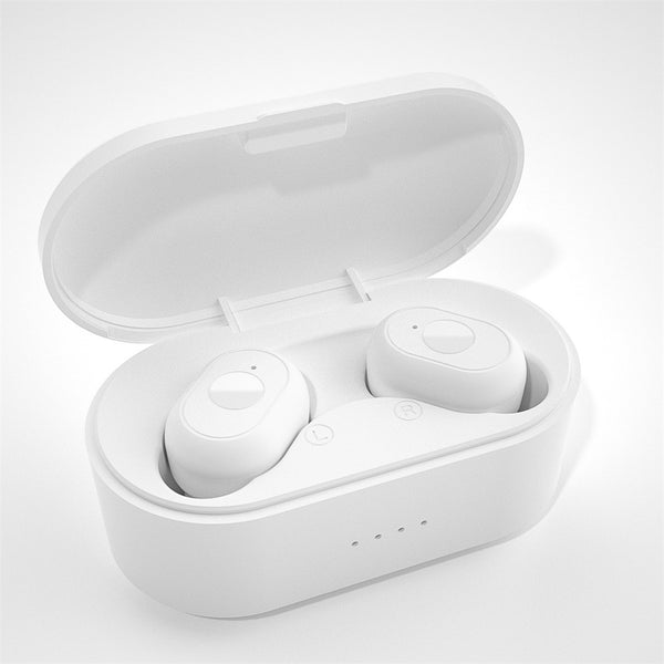 Tws Wireless Bluetooth-compatible  Earphones Low-latency Noise Cancelling Sports Headphones Ultra Long Standby Gaming Earbuds Y80 White ZopiStyle