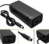 WantMall Brand NEW AC Power Adapter Charger for XBOX 360 E Game Console-US Plug-Black ZopiStyle