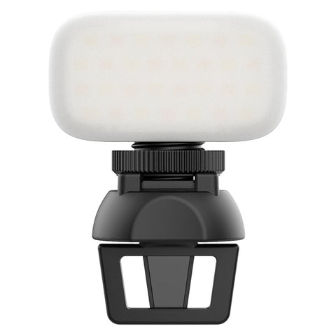 LED Fill-in Light Portable Mini CL03 Conference Lighting Live Mobile Photography Video  black ZopiStyle