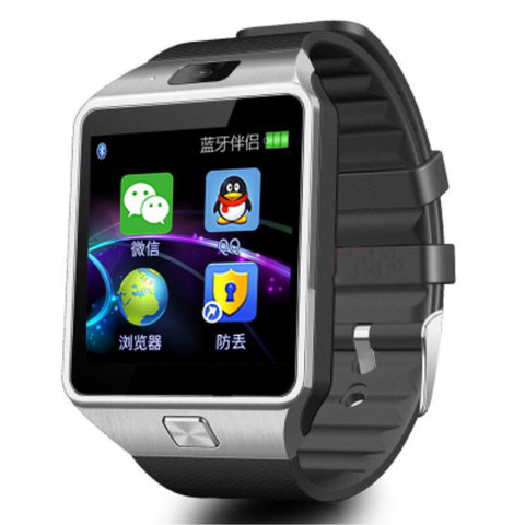 SIMU Sports Smart Watch SIM Card  Bluetooth 3.0 Message Reminder Electronic Watch gray ZopiStyle