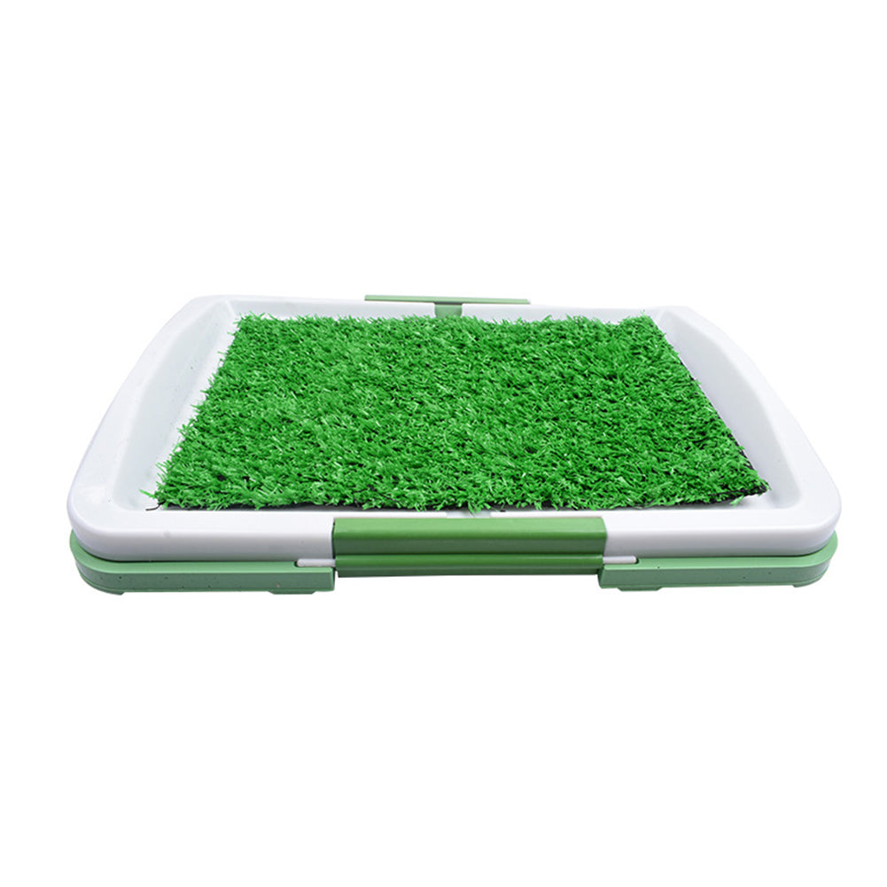 Pet Pee Pad Mat Simulation Lawn Toilet for Indoor Potty Training 46*32cm ZopiStyle