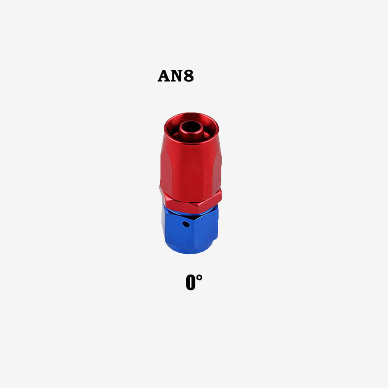 Professional AN8 Swivel Hose End Fitting Adapter for Oil/Fuel/Gas Hose Line 0 degree ZopiStyle