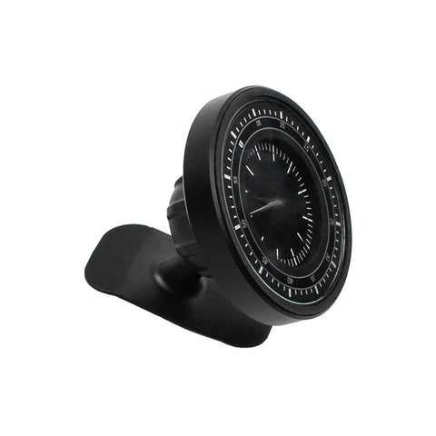 Creative Strong Magnet Clock 360 Degree Rotation Paste Type Universal Navigation Phone Holder black ZopiStyle