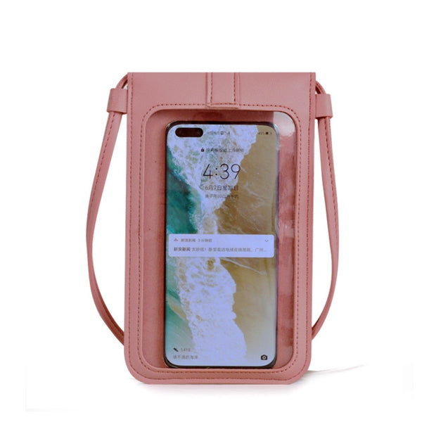 Women's Fashion Lock Touch Screen Mobile Phone Wallet Female Student Buckle Small Wallet Coin Purse Porte Monnaie Femme Mini Bag ZopiStyle