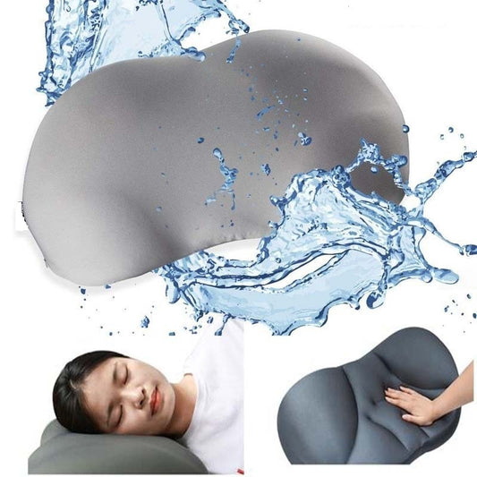 3D Neck Micro Airball Pillow Deep Sleep Addiction Head Rest Air Cushion Pressure Relief Pillows Gift Washable PillowCase Covers ZopiStyle