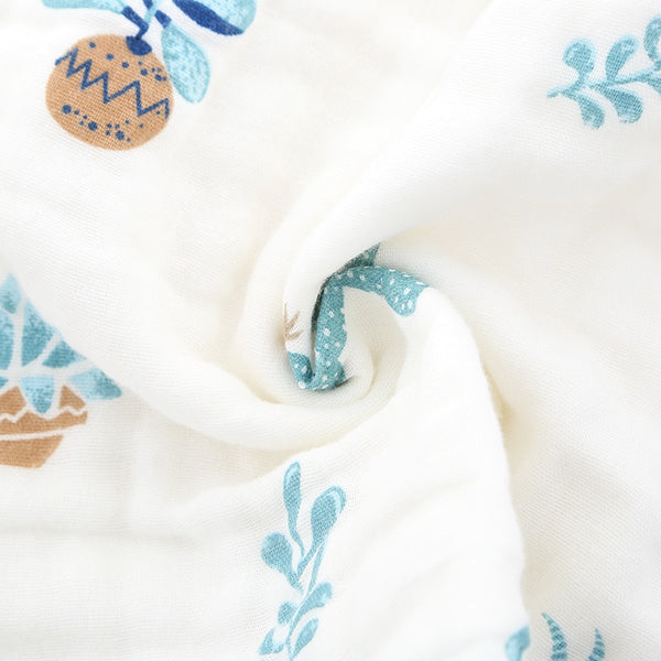 6 layers Baby Towel Cotton Wipe Face Towel Muslin Squar Newborn Bibs Infant Feeding Toddler Kids Saliva Bathing 25*25cm ZopiStyle